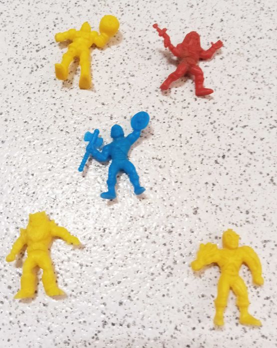 Figuras bonecos monocromaticos He-Man