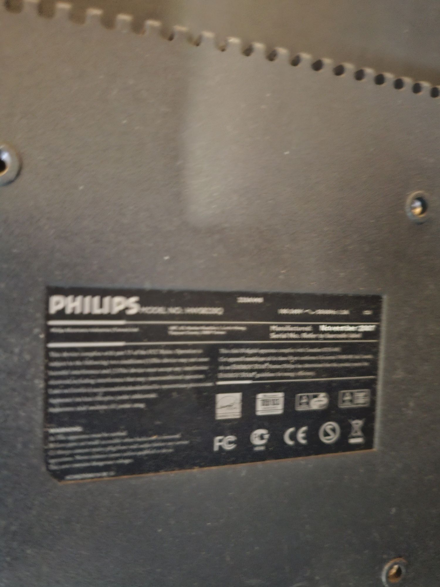Монитор Монітор Philips 220AW8FS/00 Silver