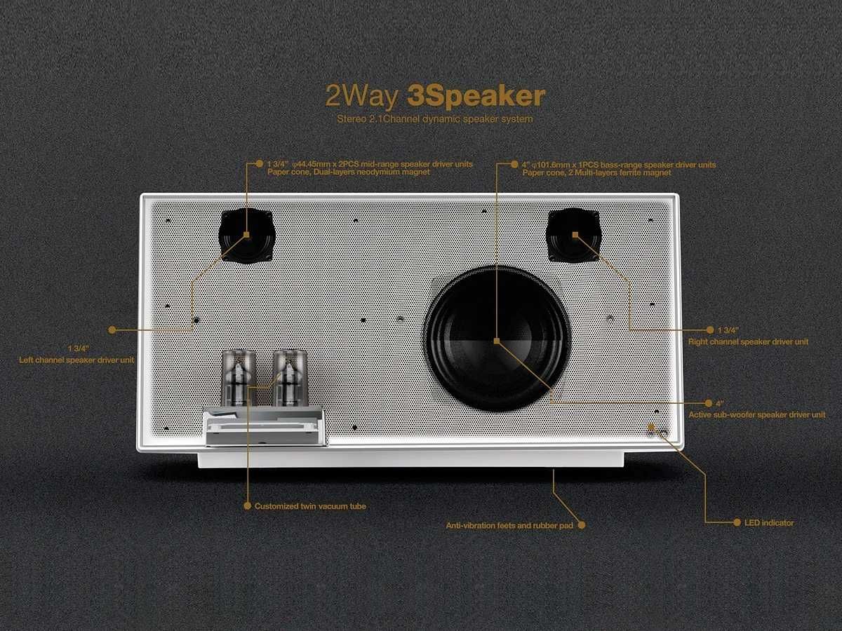 Ламповая аудиосистема Schwaiger Vacuum Tube Audio System