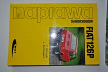 Książka  naprawa samochodów fiat 126p wydano 2002 A4    286stron