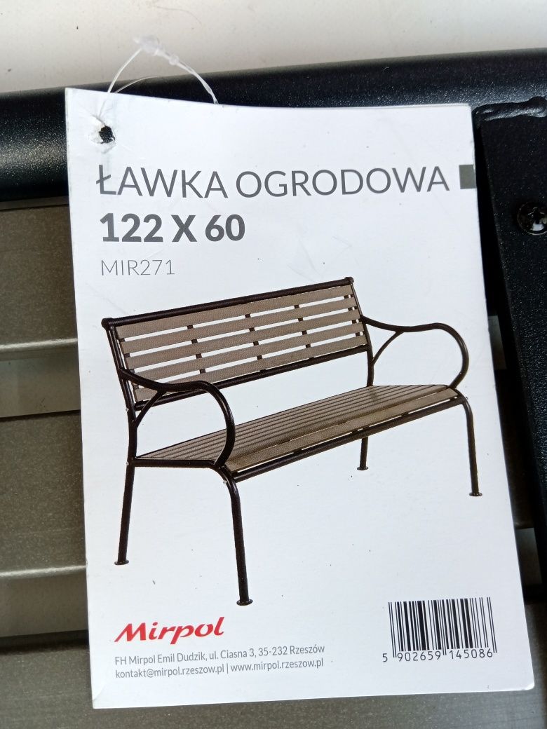 Ławka ogrodowa mir