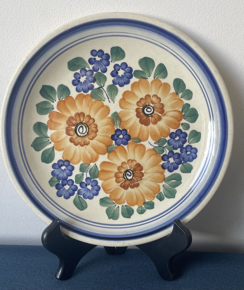 Fajans/Ceramika/Porcelana PRL , Włocławek Talerze , półmisek