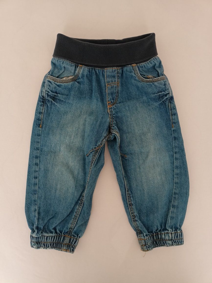 Spodnie jeansowe H&M rozm. 86