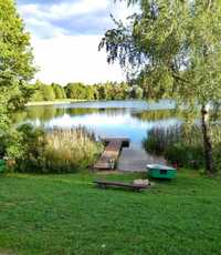 Domek z linią brzegową na mazurach Mazury Domki letniskowe Noclegi