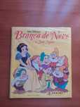 Caderneta cromos branca neve sete anões completa.