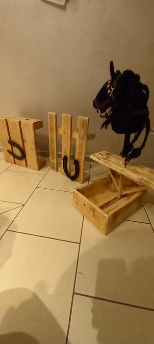 Hobby horse stajnia stojak