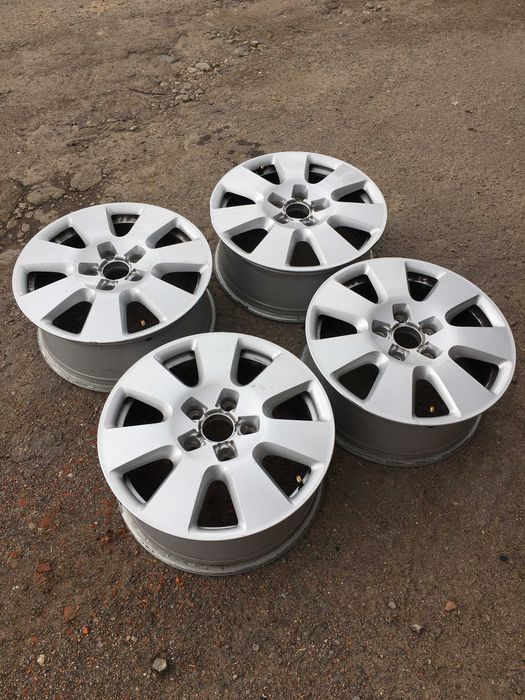 Диски R18 Audi Q7 Touareg 5x130, 4L0601025Af 7.5J/ET53 титан R18 5х130