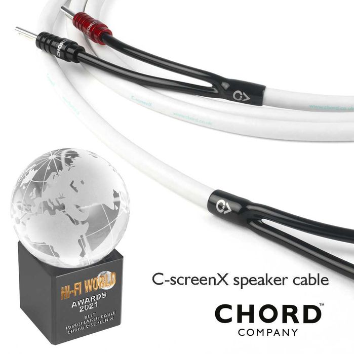 Chord C-screen X -2x2 m Kabel głośnikowy / Promocja !!!