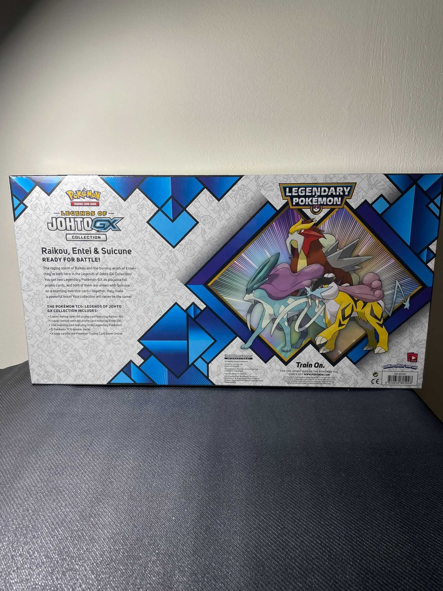 Pokémon Box Legends of Johto Gx Collection Selado