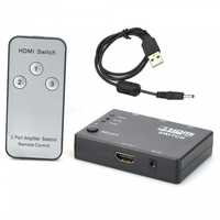 L326 Switch Splitter 3 portas HDMI Full HD 1080P Novo! <T