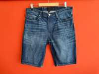 H&M оригинал мужские джинсовые шорты размер 32 Б У