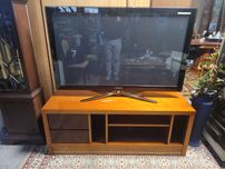 Móvel de TV em madeira - óptimo estado
