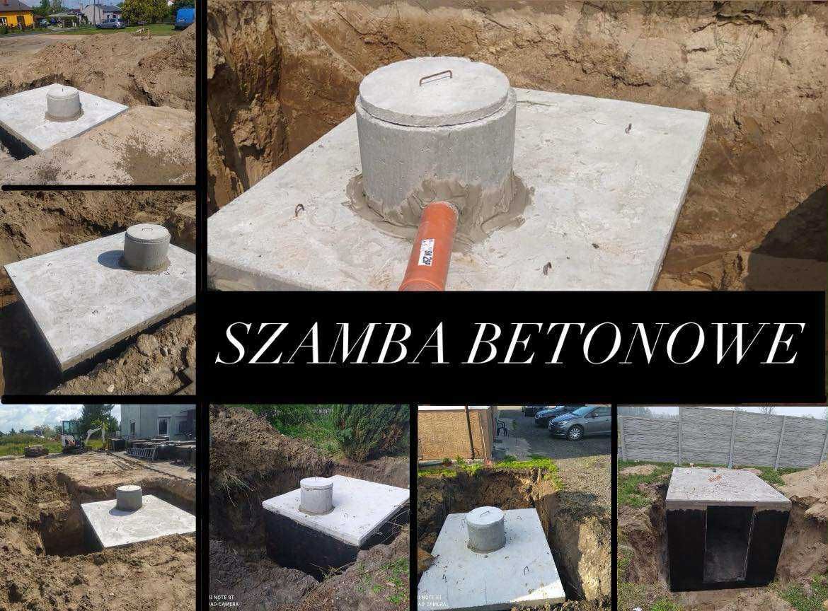 Szambo Betonowe Szamba Zbiornik Betonowy