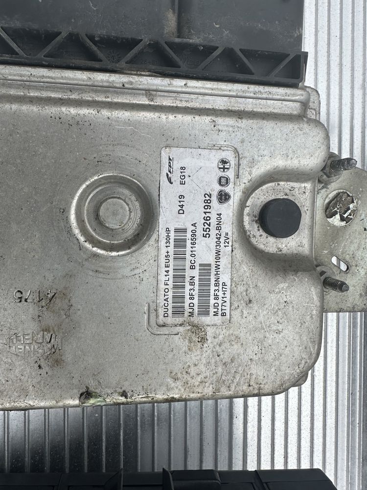 Zestaw startowy odpaleniowy komputer silnika ducato 2.3 lift 2015 e5