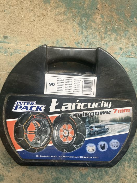 Łańcuchy śniegowe InterPack 7mm 90