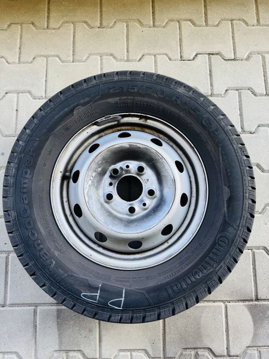 Koła Fiat Ducato 15” 5x118 Continental VancoCamper