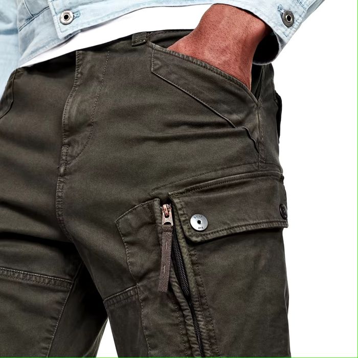Spotkanie męskie, bojówki G-STAR Roxic Straight Tapered Cargo Pants