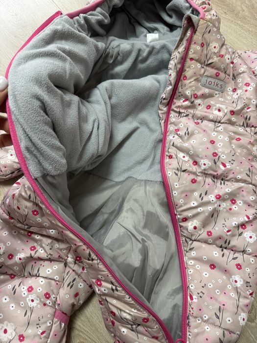 Зимовий комбінезон на дівчинку розмір 68