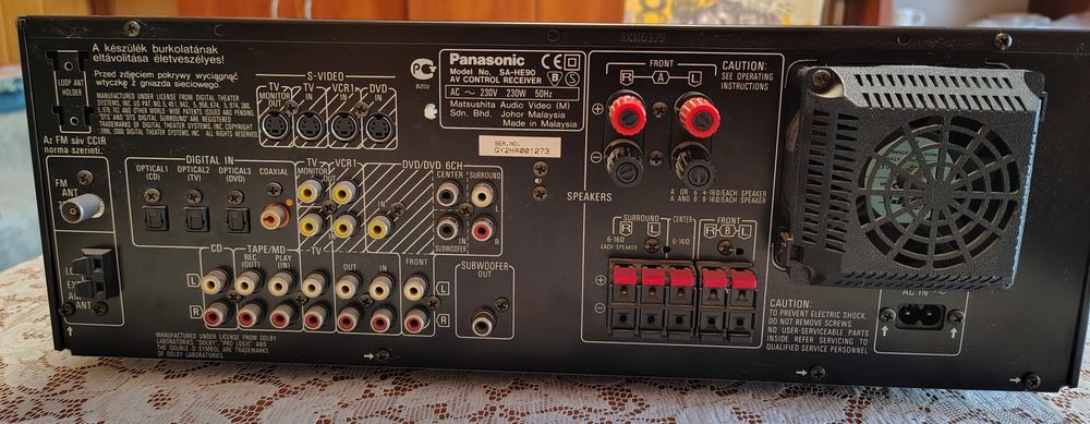 Amplituner Panasonic SA-HE90 5.1