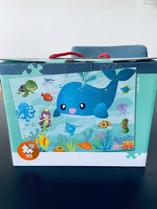 Puzzle de chão - Oceano 35 peças