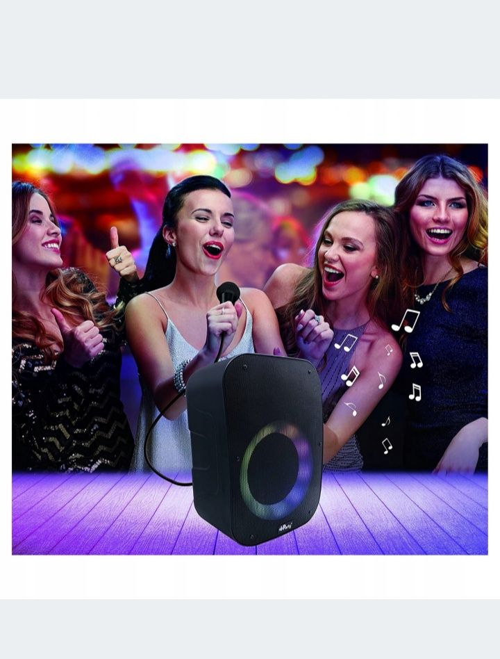 Bezprzewodowy głośnik Bluetooth iParty z mikrofonem