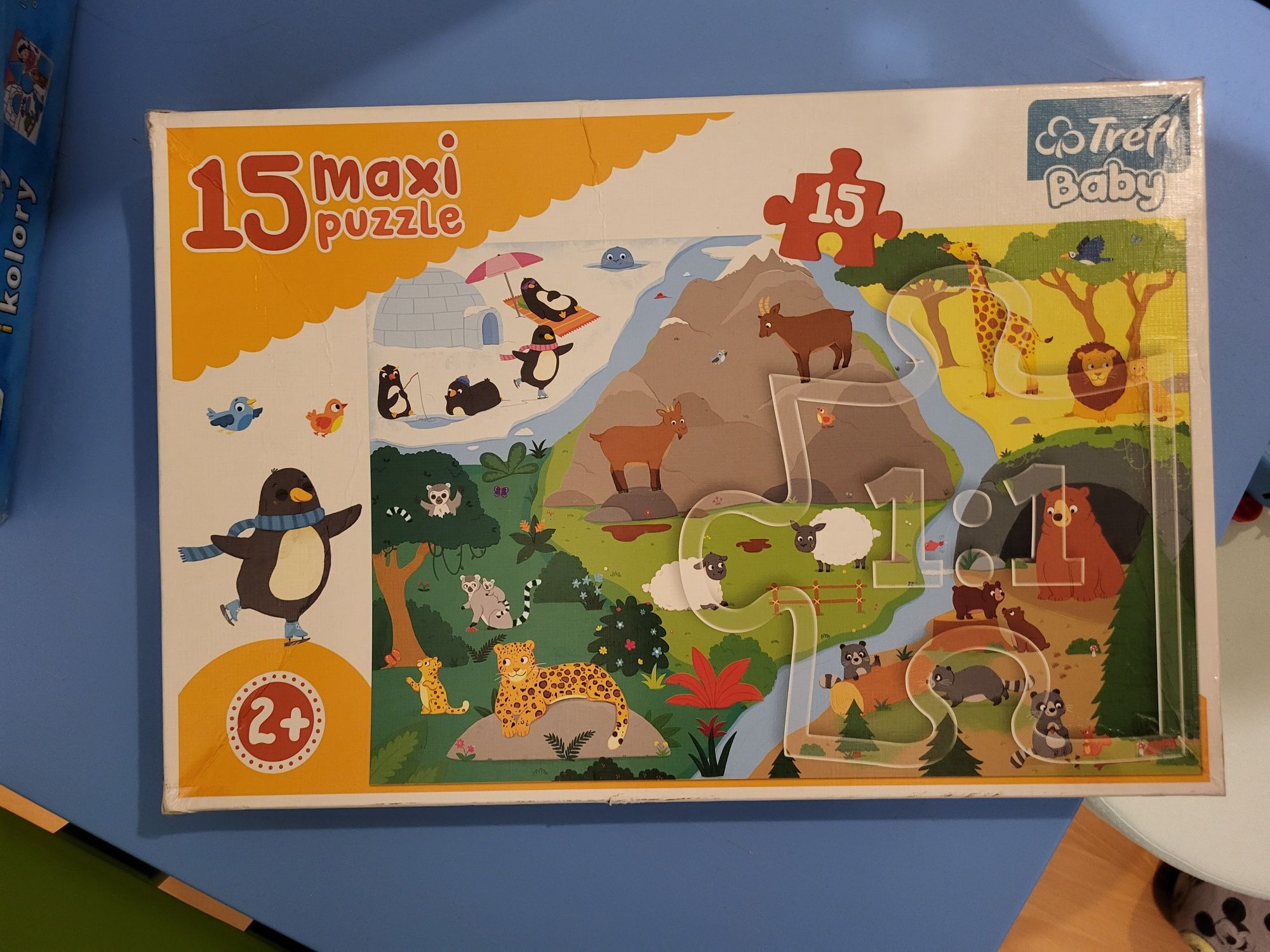 Puzzle maxi dla malucha 2+