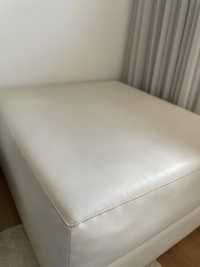 Extensão para sofá em pele sintetica