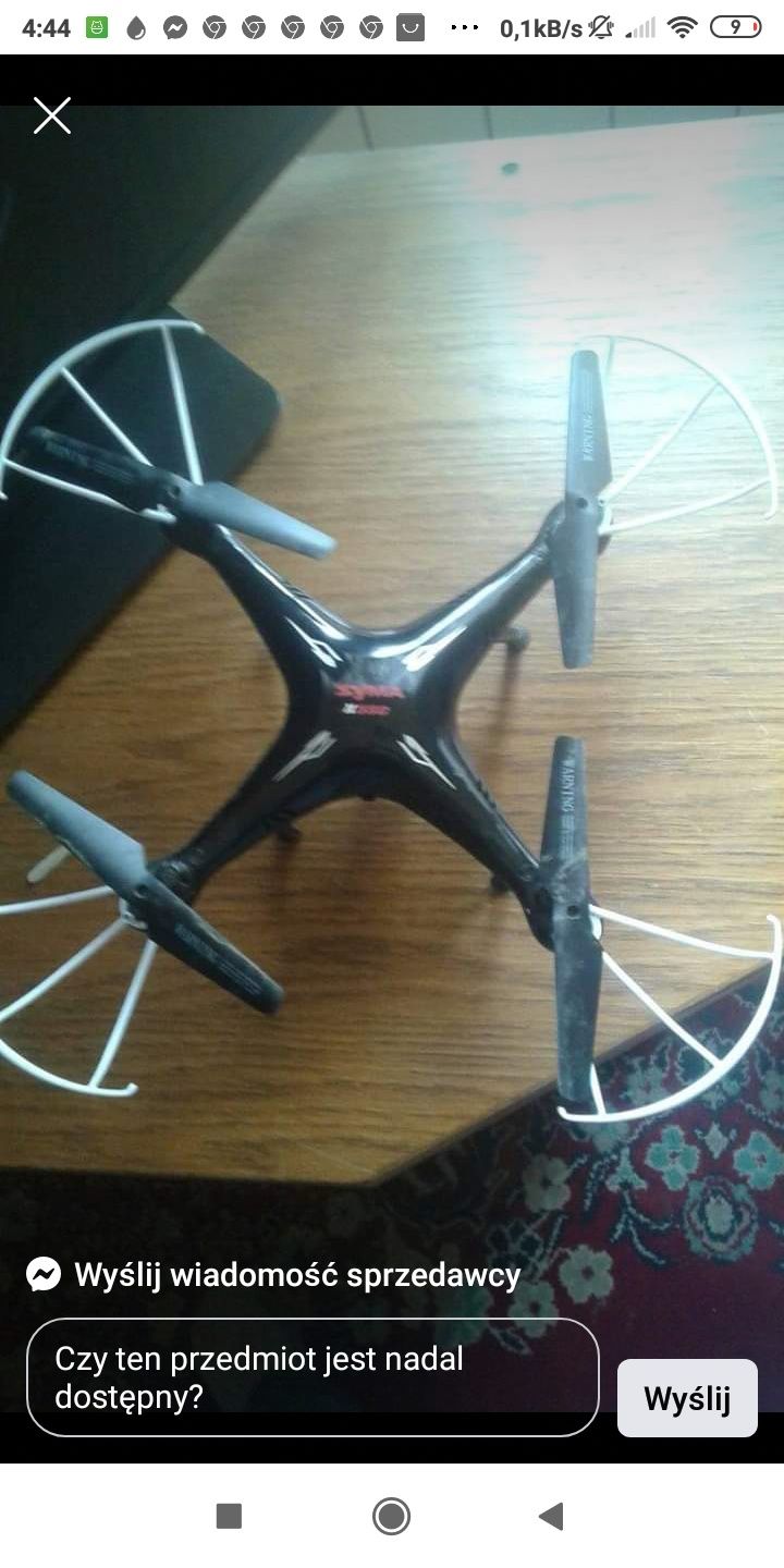 Dron syma x5sc zamienie