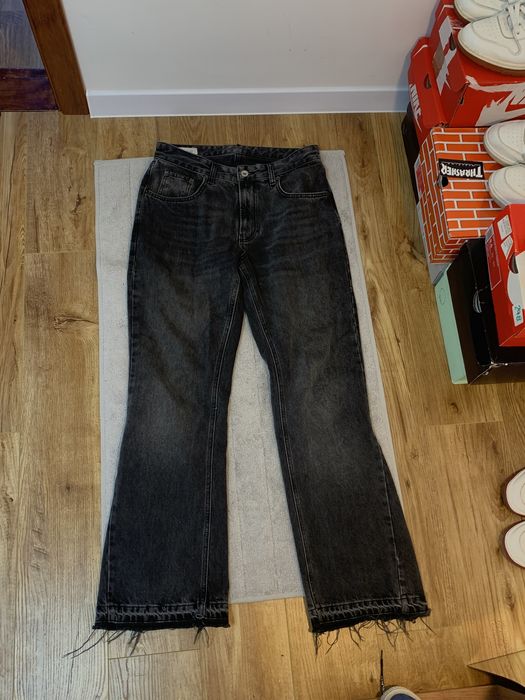 Zara Flared Jeans Black