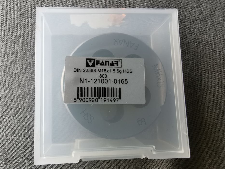 Narzynka Fanar din 22568 m16x1. 5  6G 800. NOWA