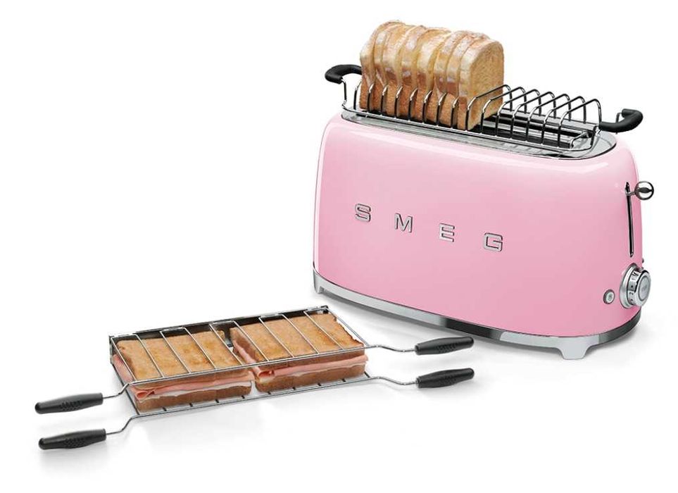 Тостер smeg TSF02PKEU