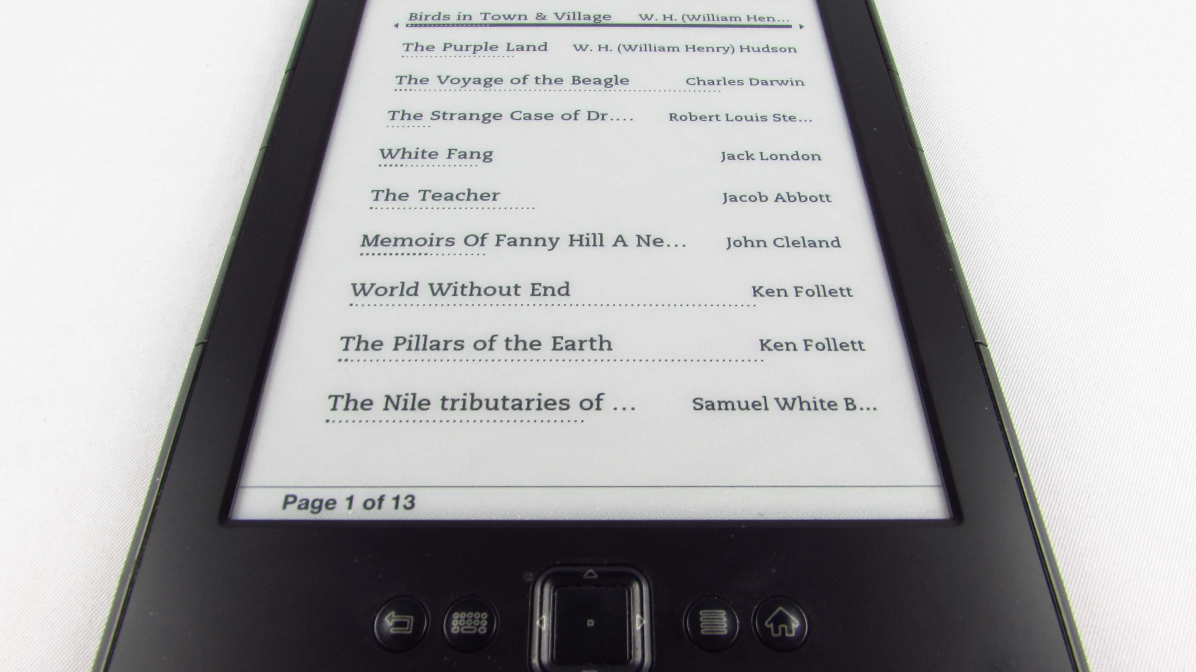 AMAZON Kindle 4th Generation D01100 Ebook Czytnik Czarny Etui Niebiesk