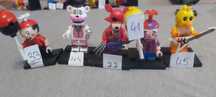 Klocki figurki FNAF five nights at freddy's 5 sztuk zestaw numer 10

F