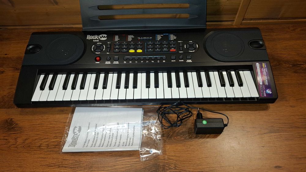 Keyboard RockJam RJ549 - Piano - 49 Klawiszy