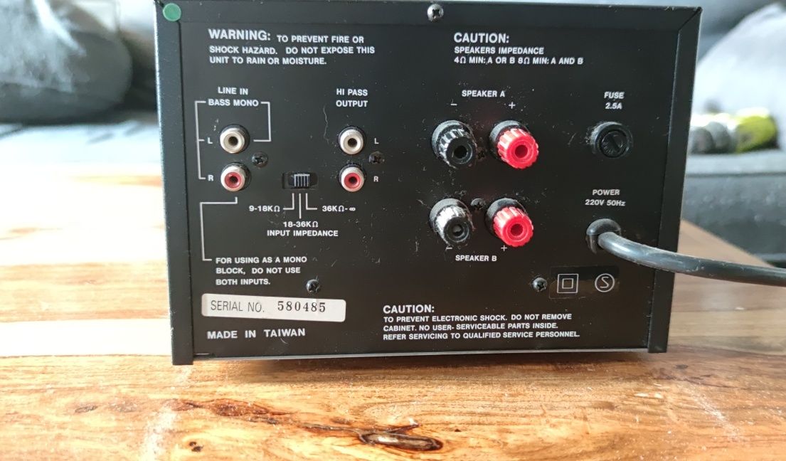 Audiofilski wzmacniacz subwooferowy, monoblock, końcówka mocy - Zachry