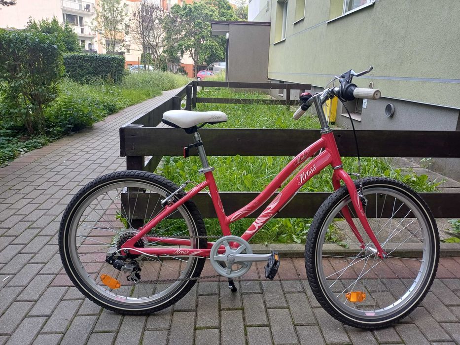Rower KROSS dla dziewczynki, koła 20