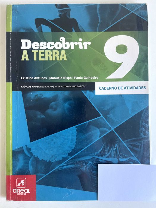 Manual escolar " Descobrir a Terra 9" - Ciências + CA