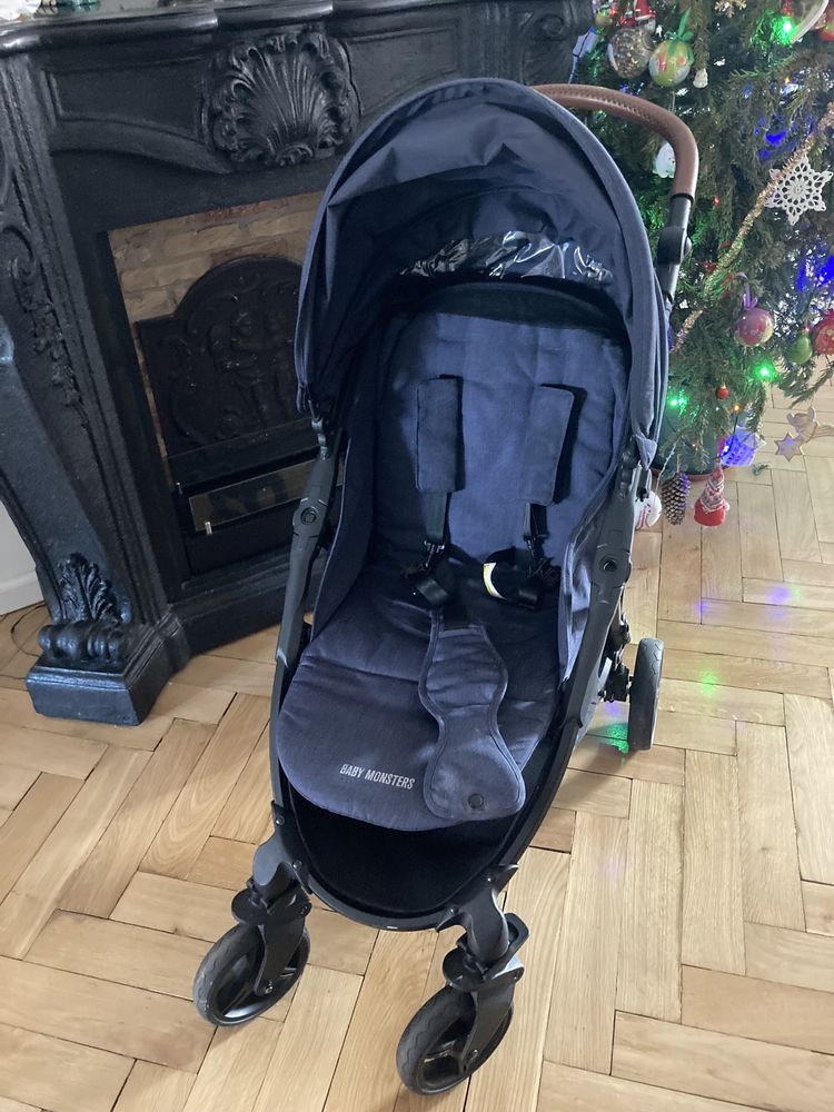 Wózek spacerówka Baby Monsters Compact 2.0 plus premium ultra lekki