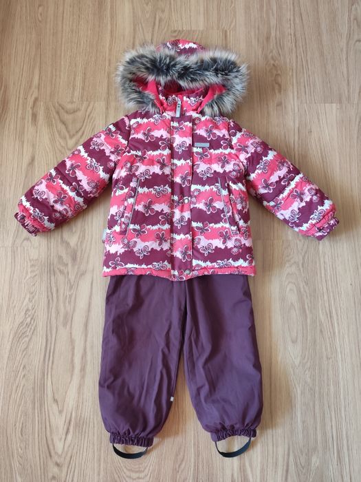 Зимовий комбінезон Lenne комплект Lenne для дівчинки костюм Lenne