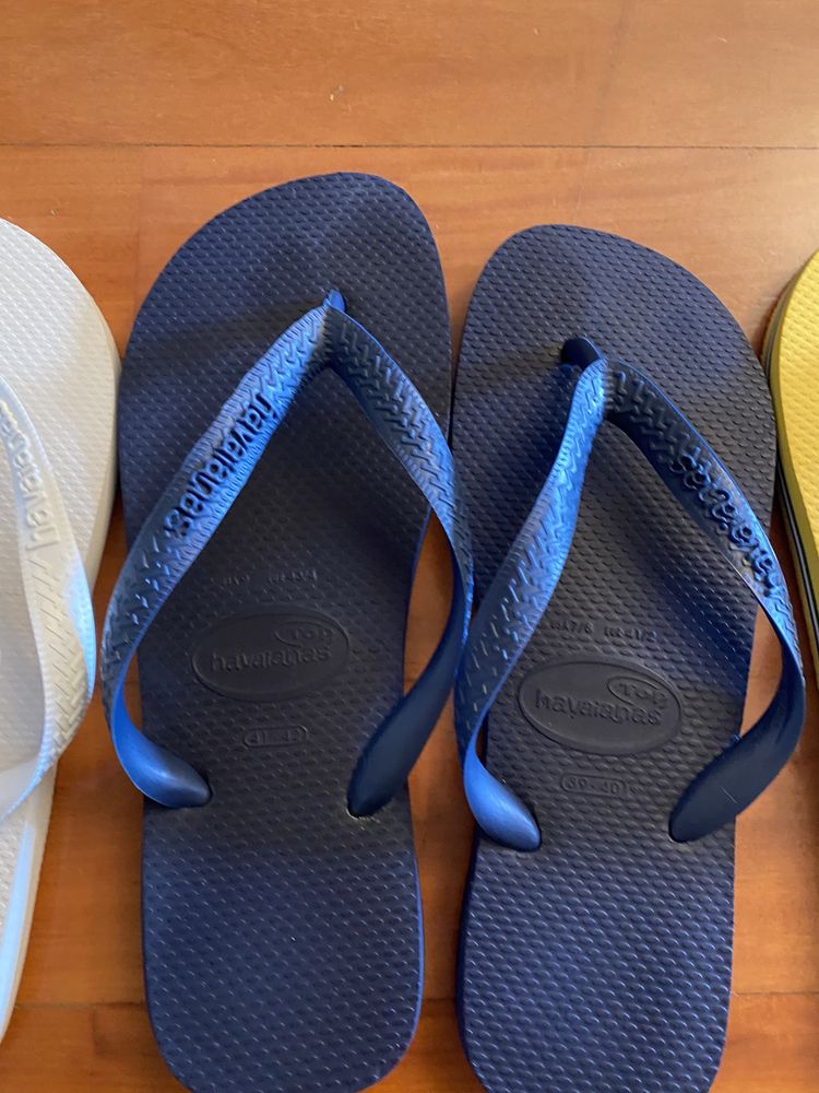 Vendo 3 pares de Hávaianas de hormem 42 NOVAS