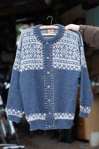 Damski sweter skandynawskiej marki Dale of Norway, 100% wełna