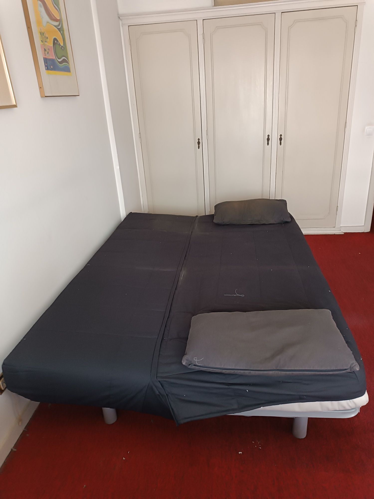 Sofá cama 3 lugares