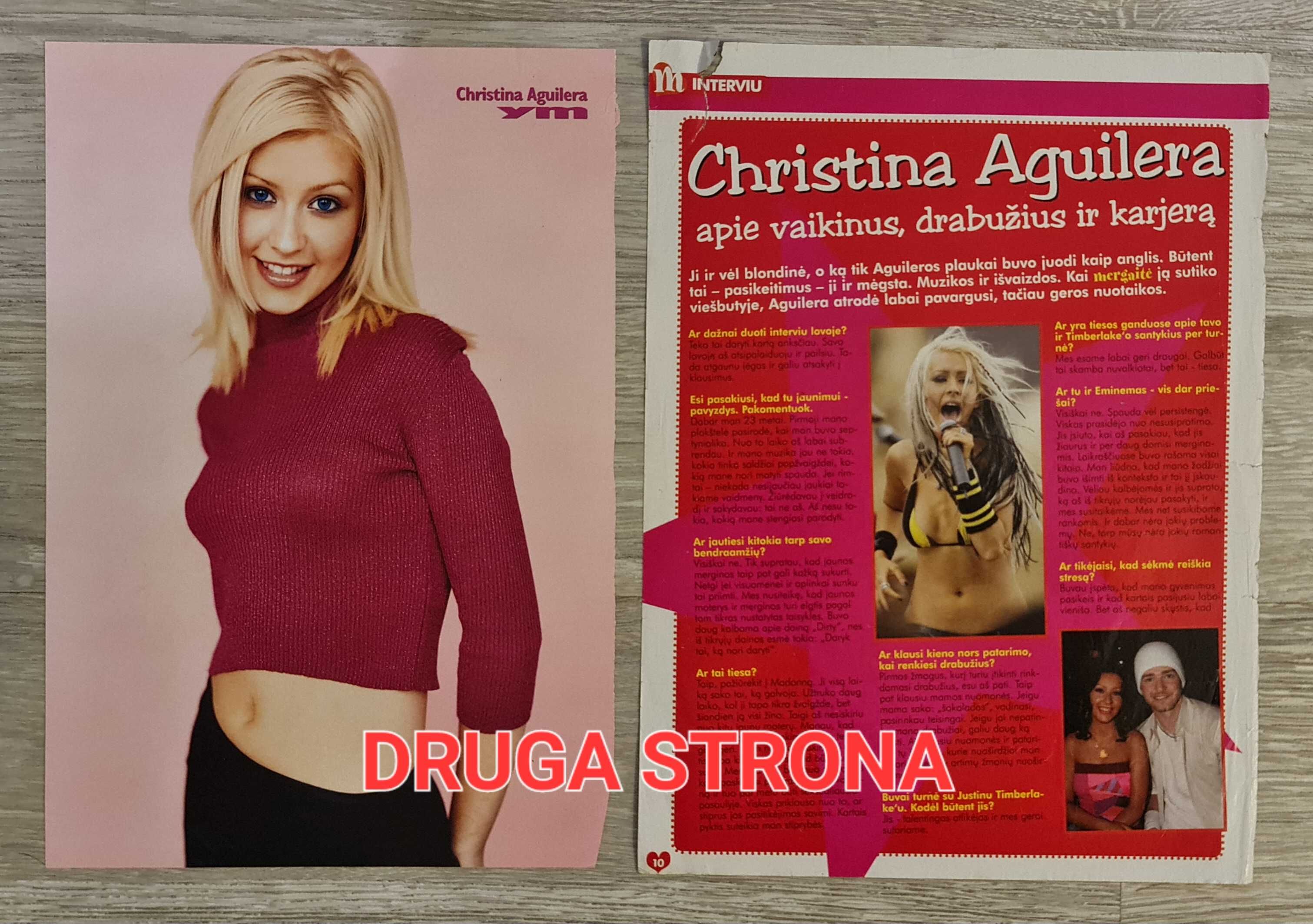Christina Aguilera - plakaty A4