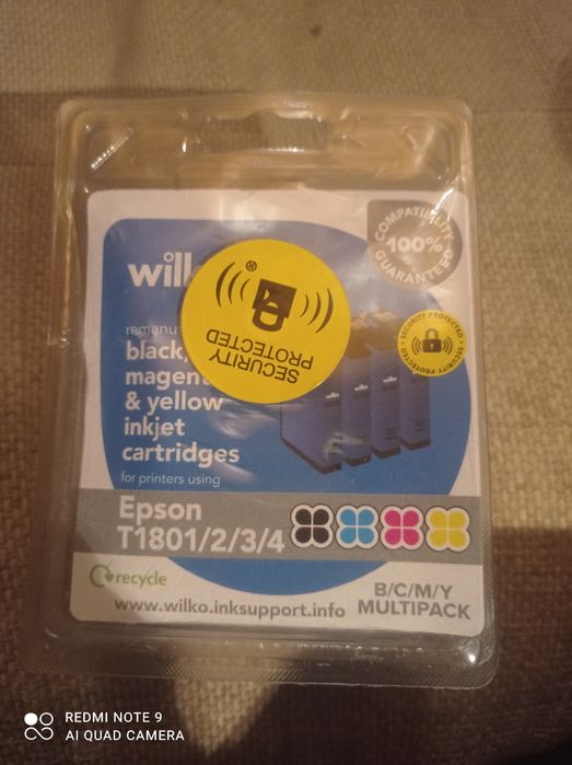 Tusze do drukarek firmy Epson