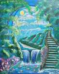 Tela de pintura acrílica