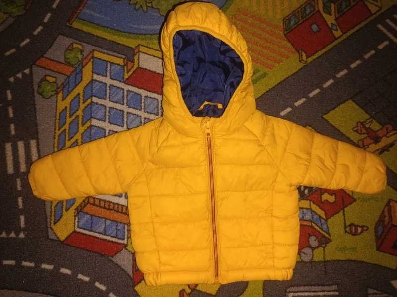 Pikowana kurtka niemowlęca Primark r.68