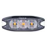 Lampa błyskowa ostrzegawcza płaska 3 LED R65 R10 12-24V