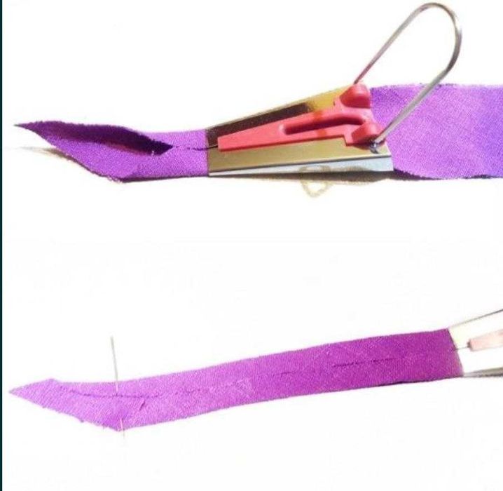 Набор инструментов для шитья, подрубливания, формирование бейки