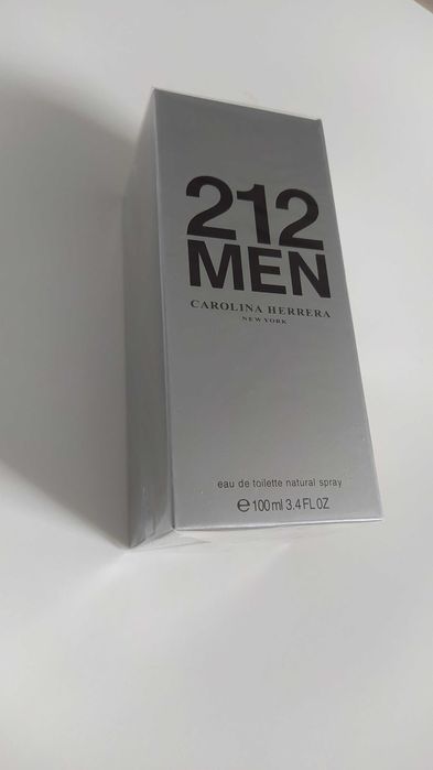 Carolina Herrera 212 Men 100ml EDT ZAFOLIOWANE perfumy męskie