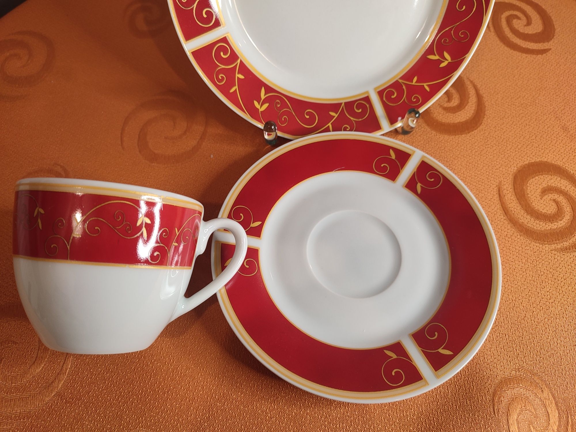 Śliczne trio porcelana Domestic Imperia